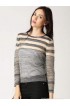 All About You Casual Full Sleeve Striped Women's Top